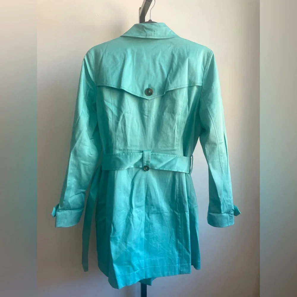 🌸NEW🌺 Brooks Brothers Beautiful Bold Trench Coat,No longer available in stores - Picture 1 of 15